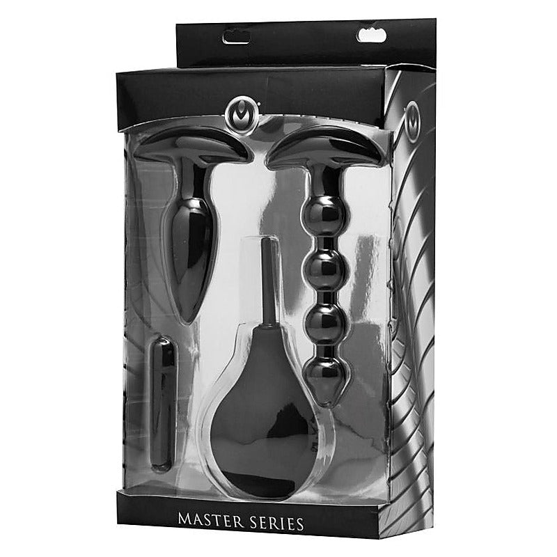 Prevision 4 Piece Silicone Anal Kit by XR Brands - Sex Kits