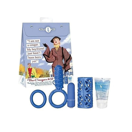 The Cougar Kit Silicone Vibrator by Icon Brands - Sex Kits