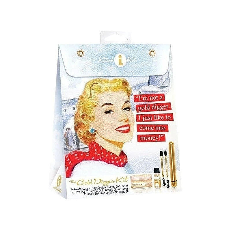 The Gold Digger Silicone Kit by Icon Brands - Sex Kits