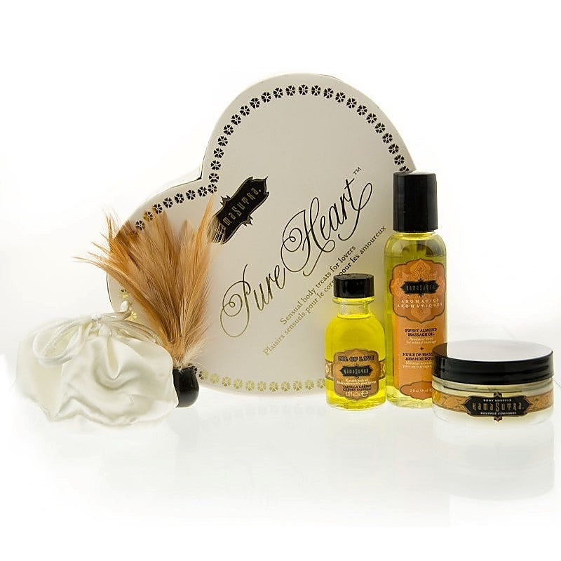 Kama Sutra Pure Heart Kit Sensual Massage Oils Set - Sex Kits