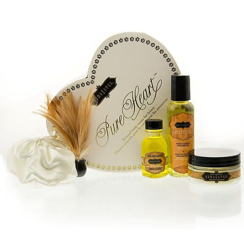Kama Sutra Pure Heart Kit Sensual Massage Oils Set - Sex Kits