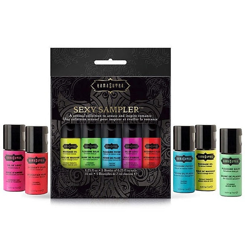 Kama Sutra Sexy Sampler Collection Intimate Enhancement - Sex Kits