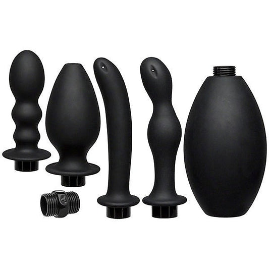 Kink Flow Full Flush Silicone Anal Douche by Doc Johnson - Sex Kits