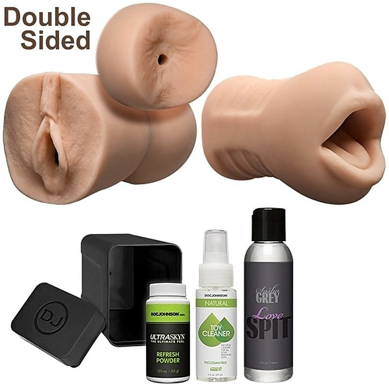 Sasha Grey Experience Ultraskyn Mens Stroker by Doc Johnson - Sex Kits