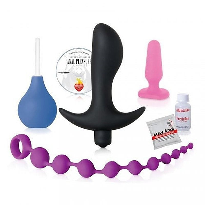 Silicone Couple's Backdoor Pleasure Kit - Sex Kits