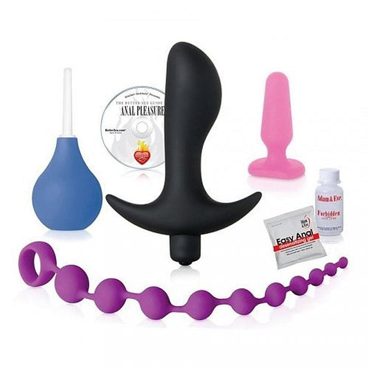 Silicone Couple's Backdoor Pleasure Kit - Sex Kits
