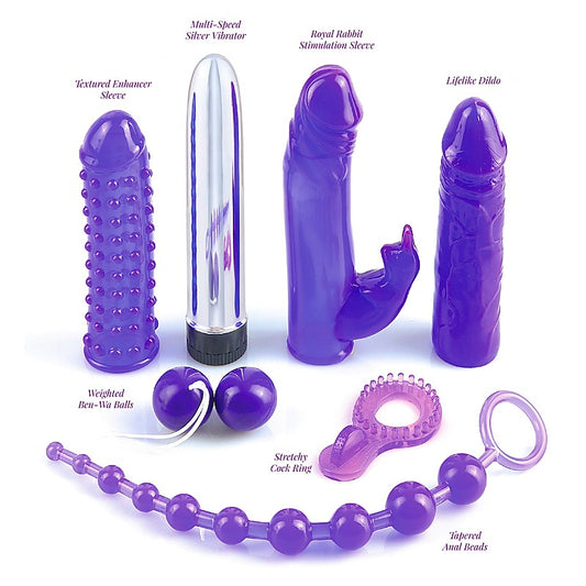 7 Piece Royal Rabbit Vibrators Kit by Pipedream - Sex Kits