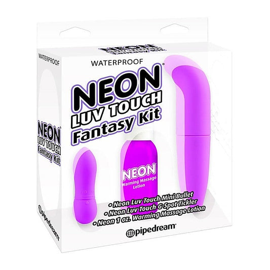 Neon Luv Touch Fantasy Couples Sex Kit by Pipedream Products - Sex Kits