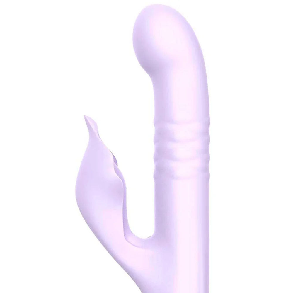 Adam & Eve Eves Throbber Pulsing Rabbit Style Vibrator - Rabbit Vibrators
