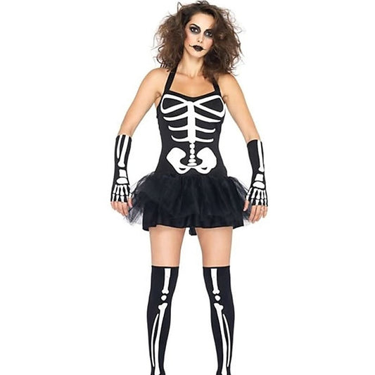 Luminous Bone Tutu Dress by Leg Avenue - Fancy Dress Ups