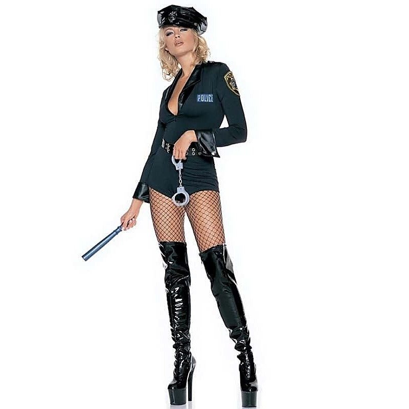 Professional Sexy Cop Costume by Leg Avenue - Fancy Dress Ups