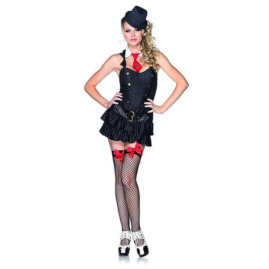 Mafia Princess Costume by Leg Avenue - Fancy Dress Ups