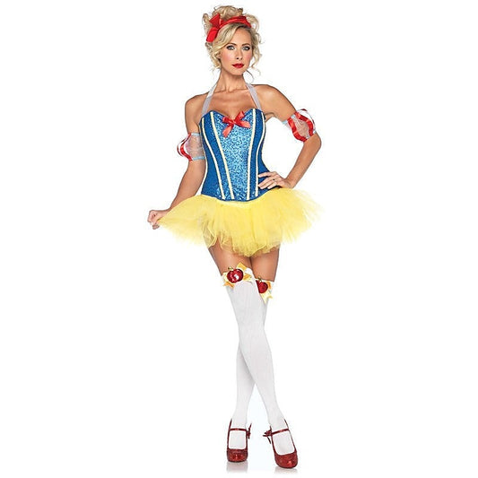 Snow White Costume by Leg Avenue - Fancy Dress Ups