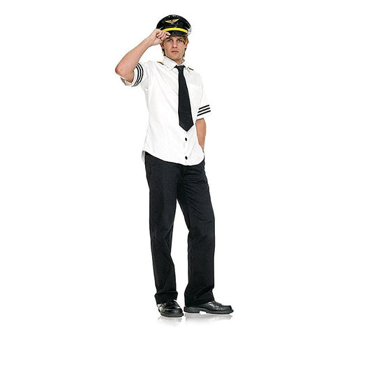 Captain Fetish Air Costume by Leg Avenue - Fancy Dress Ups