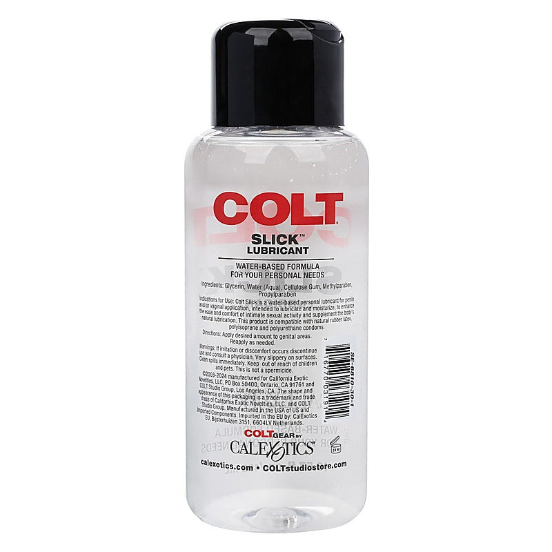 Colt Slick Water Based Personal Lubricant - Water Based Lubes