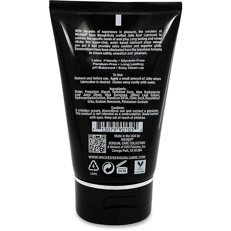 Wicked Jelle Anal Gel Unscented Lubricant - Lubricants & Lotions