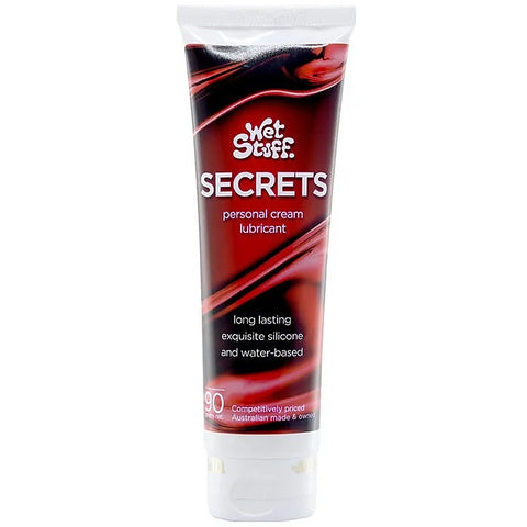 Wet Stuff Secrets 1kg Pump by Gel Works - Silicone Based Lubes