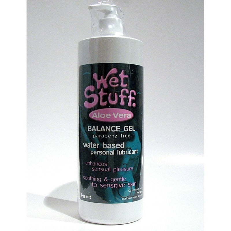 Premium Wet Stuff Aloe Vera by Gel Works - Water Based Lubes