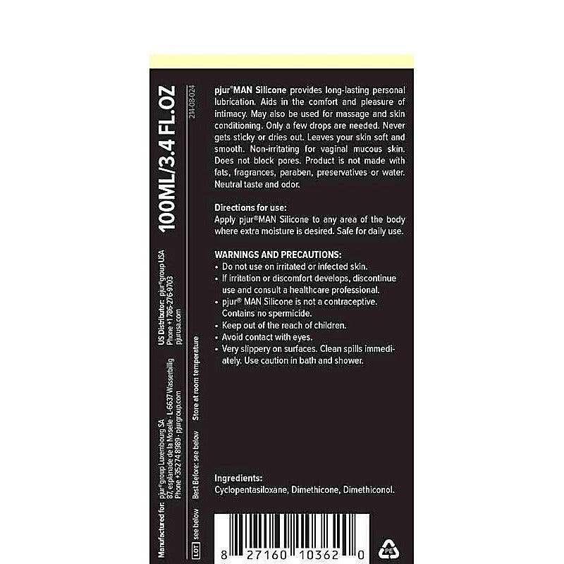 Premium Pjur Man Basic Silicone Glide by Pjur - Silicone Based Lubes