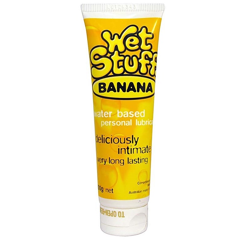 Wet Stuff Banana Lubricant by Gel Works - Water Based Lubes