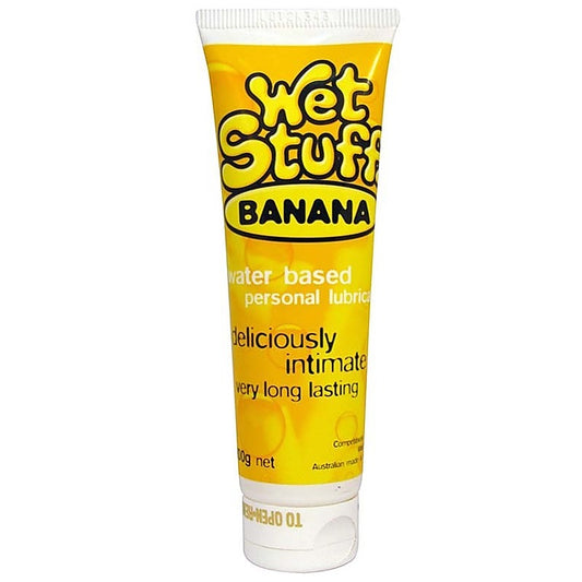 Wet Stuff Banana Lubricant by Gel Works - Water Based Lubes