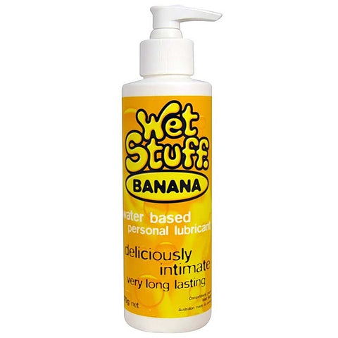 Wet Stuff Banana Lubricant by Gel Works - Water Based Lubes