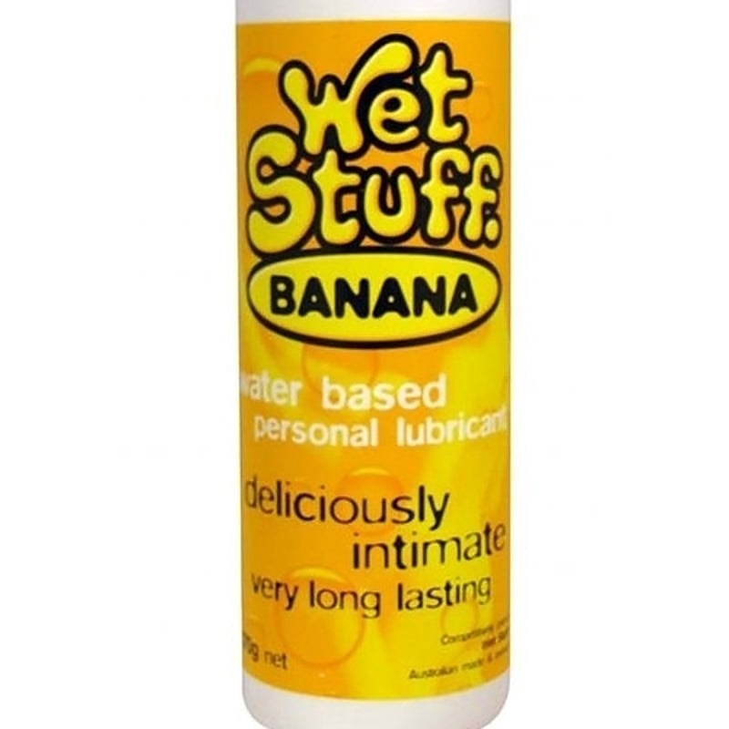 Wet Stuff Banana Lubricant by Gel Works - Water Based Lubes
