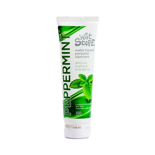 Wet Stuff Peppermint Pleasure Enhancer by Gel Works - Water Based Lubes