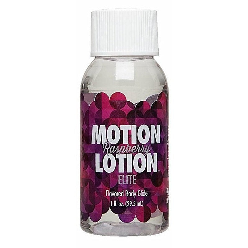 Doc Johnson Motion Lotion Elite 1 oz Flavored Lubricant Water Based Formula - Water Based Lubes