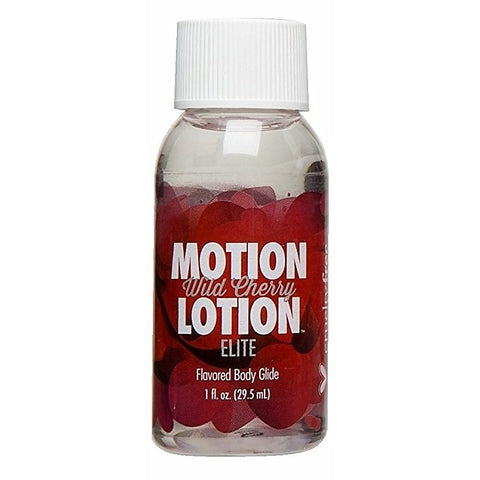 Doc Johnson Motion Lotion Elite 1 oz Flavored Lubricant Water Based Formula - Water Based Lubes