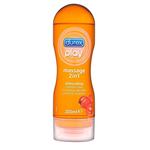 Durex Play 2 in 1 200ml Massage Gel and Lubricant with Aloe Vera - Water Based Lubes