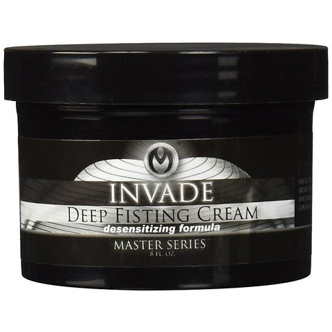 Invade Deep Fisting Cream by XR Brands - Silicone Based Lubes