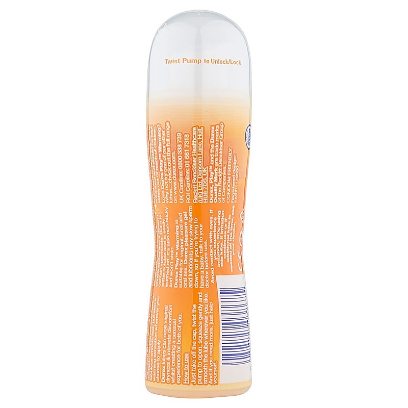 Premium Durex Play Warming Lubricant by Durex - Water Based Lubes