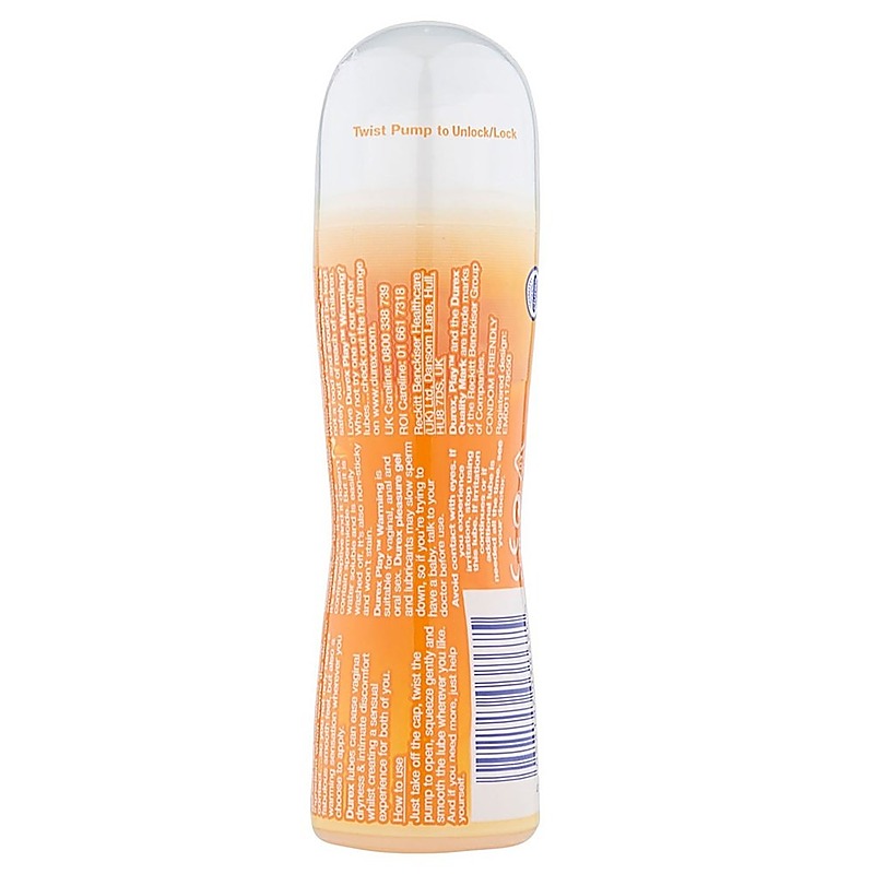 Premium Durex Play Warming Lubricant by Durex - Water Based Lubes