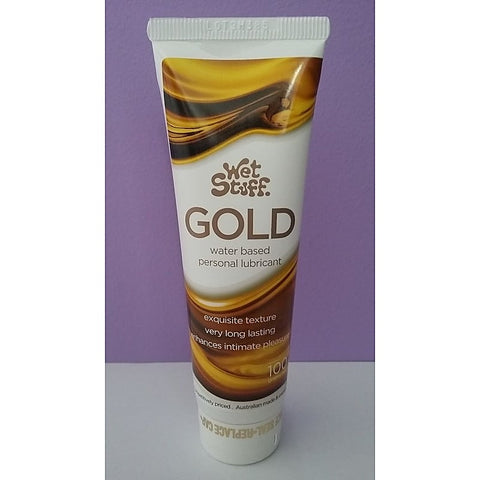 Professional Wet Stuff Gold by Gel Works - Water Based Lubes