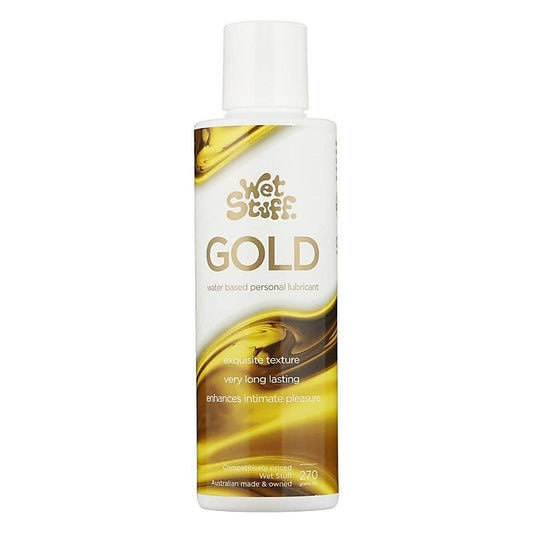 Wet Stuff Gold Disc Top by Gel Works - Water Based Lubes