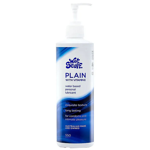 Wet Stuff With Vitamin E Lubricant Pump Top by Gel Works - Water Based Lubes