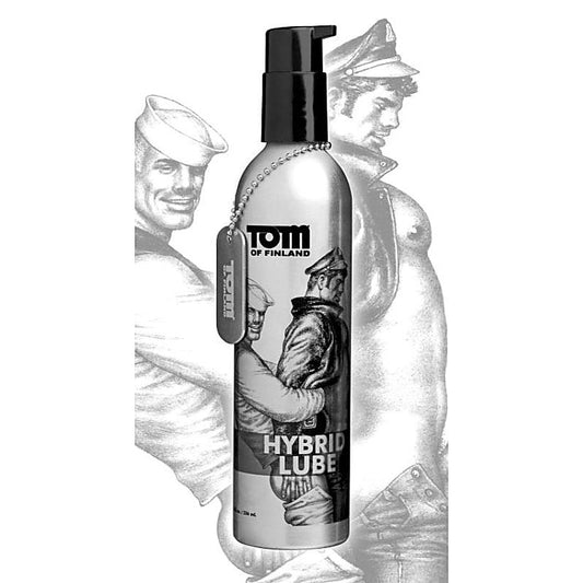 Tom of Finland Hybrid Lubricant by XR Brands - Water Based Lubes