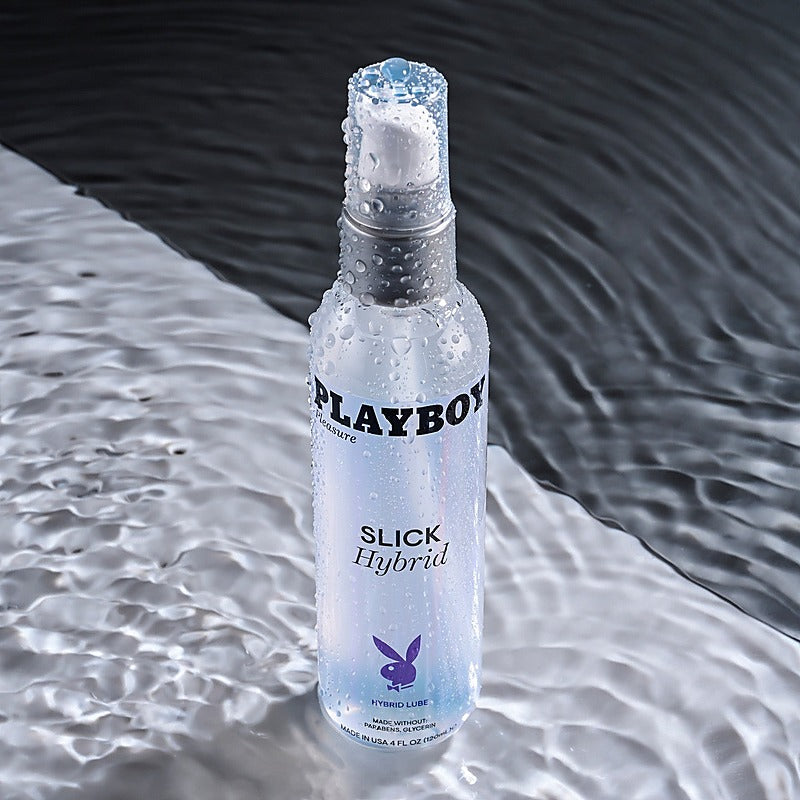 Playboy Pleasure Slick Hybrid Lubricant by Evolved - Water Based Lubes