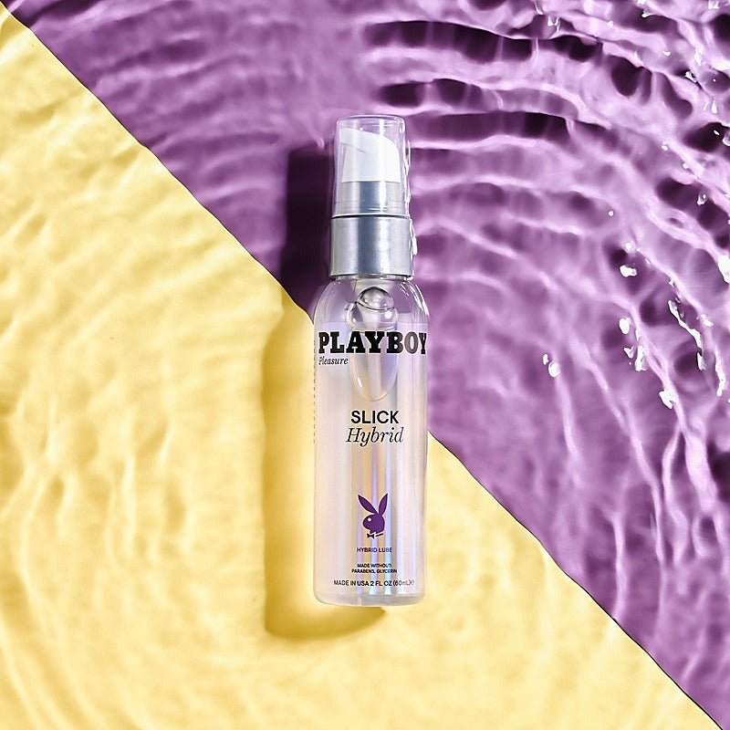 Playboy Pleasure Slick Hybrid Lubricant by Evolved - Water Based Lubes