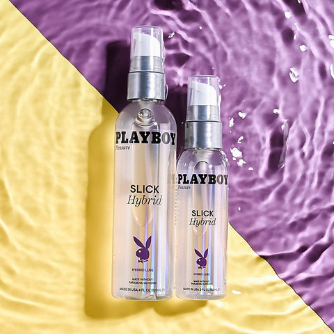 Playboy Pleasure Slick Hybrid Lubricant by Evolved - Water Based Lubes