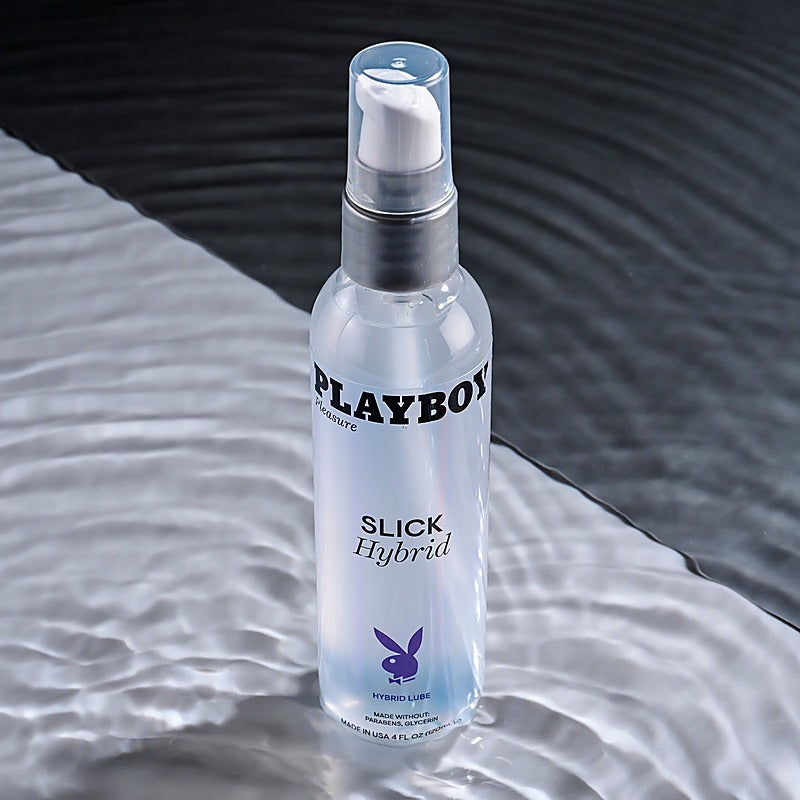 Playboy Pleasure Slick Hybrid Lubricant by Evolved - Water Based Lubes
