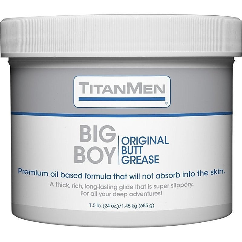 TitanMen Big Boy Original Butt Grease by Doc Johnson - Lubricants and Lotions