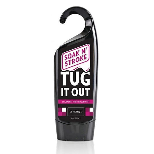 SR Soak n Stroke Tug It Out Silicone Lubricant 8 fl. oz - Silicone Based Lubes