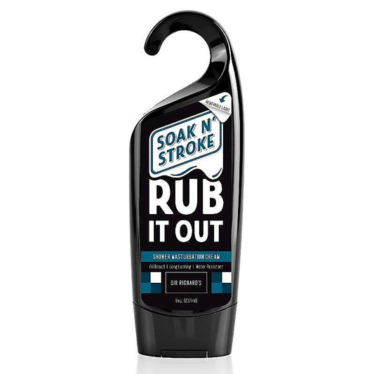 Sir Richards Soak N Stroke Rub It Out - Silicone Based Lubes