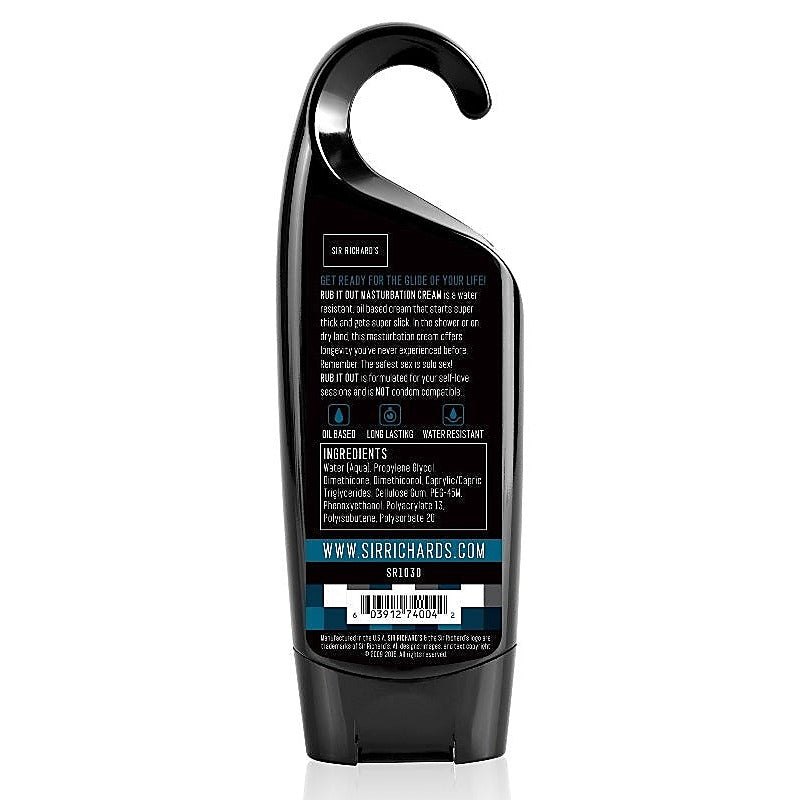 Sir Richards Soak N Stroke Rub It Out by Pipedream Products - Silicone Based Lubes