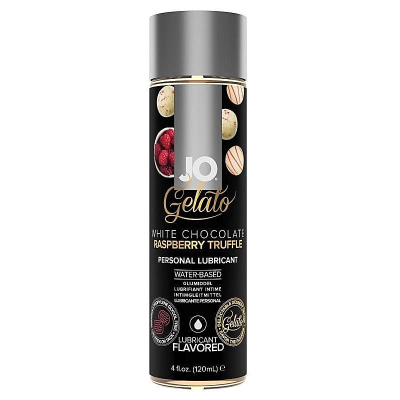 JO Gelato Water Based Personal Lubricant 120ml Flavored Formula - Water Based Lubes