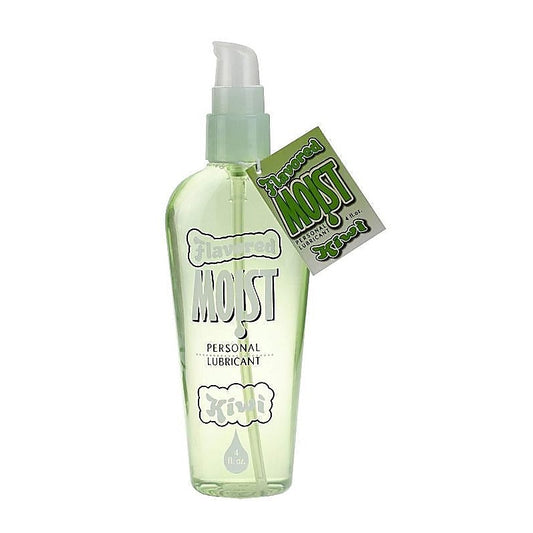 Moist Flavored Personal Lubricant Kiwi by Pipedream - Water Based Lubes