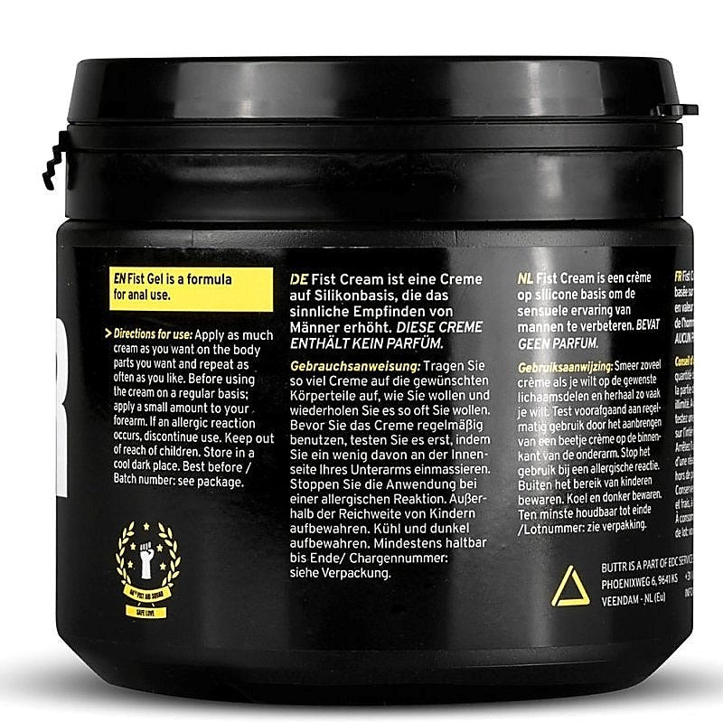 Premium BUTTR Fisting Cream 500ml by ONE-DC - Anal Lubes