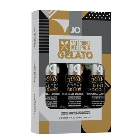 Premium Tri Me Triple Pack Gelato by System JO - Water Based Lubes